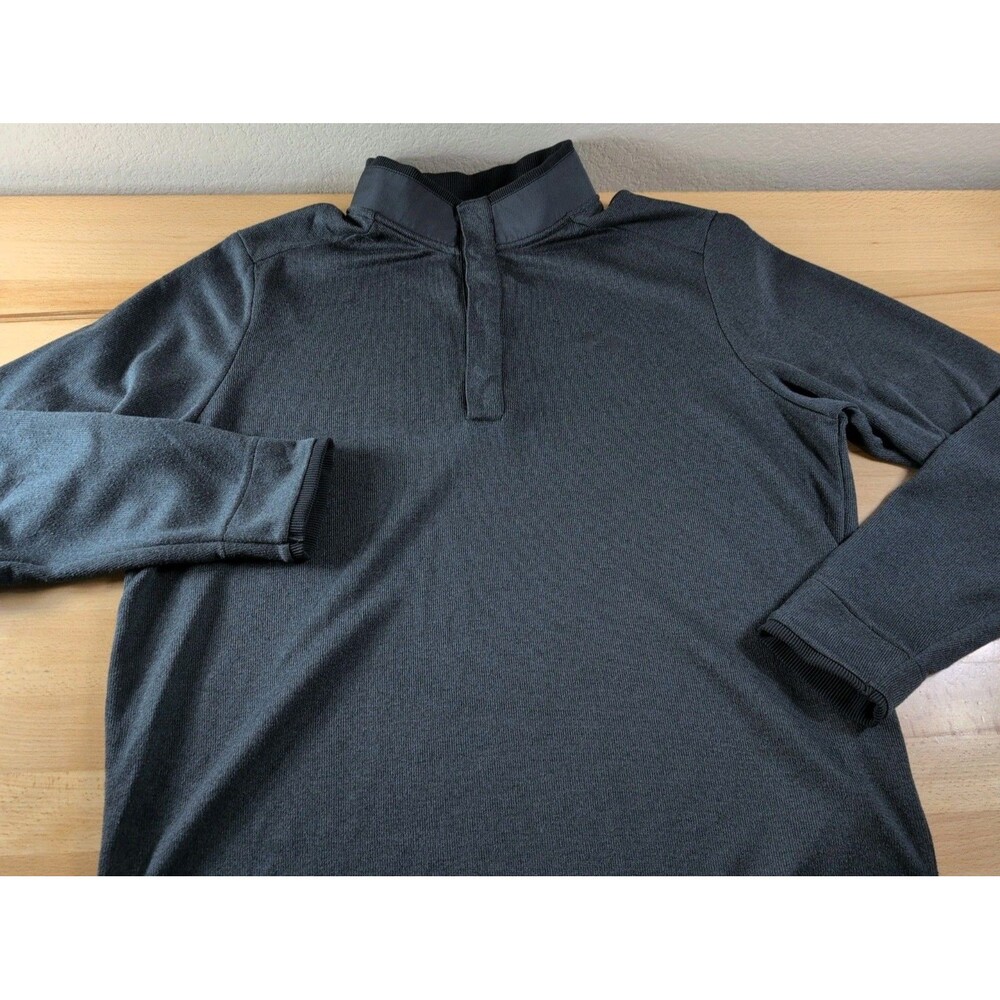 Under Armour Golf ColdGear 1/4 Snap Pullover Gray Men's XL Mock Neck